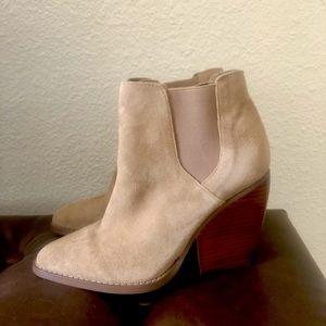 BP Suede Lex Lea Booties - New!